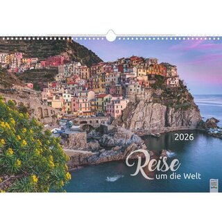 Walter Panorama Bildkalender Reise um die Welt, 44 x...