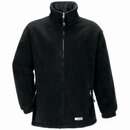 Fleecejacke Planam 0346, Stream, schwarz/anthrazit, Gre...