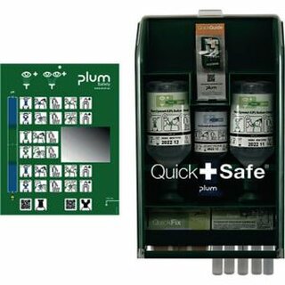 Plum Erste-Hilfe-Station QuickSafe Basic 5170, gefllt, grn/transparent