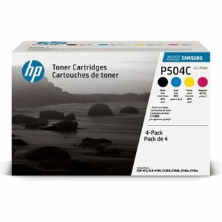 HP Toner SU400A, CLT-P504C, Reichweite: 1.800 Seiten, 4farbig