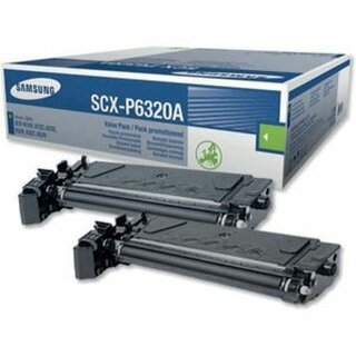 Toner Samsung SCXP6320A, Twin Pack, 2 x 8000 Seiten, schwarz