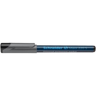 OHP-Stift Schneider Maxx 220 S, wasserfest, Strichstrke: 0,4mm, schwarz