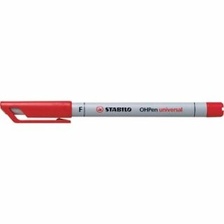 OHP-Stift Stabilo 852 F, wasserlslich, Strichstrke: 0,7mm, rot