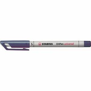 OHP-Stift Stabilo 851 SF, wasserlslich, Strichstrke: 0,4mm, blau