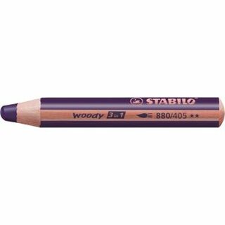 Farbstift Stabilo Woody 880, blau