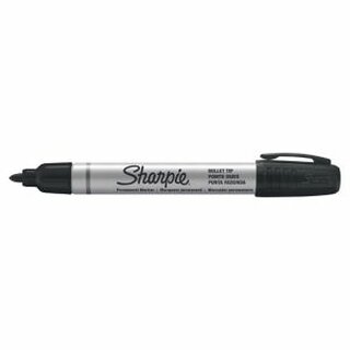 Permanentmarker Sharpie, Rundspitze, Strichstrke: 1mm, schwarz