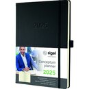 Sigel Buchkalender C2518, Conceptum, 1W/2S, Hardcover,...