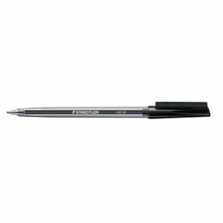 Kugelschreiber Staedtler Stick 430M, schwarz