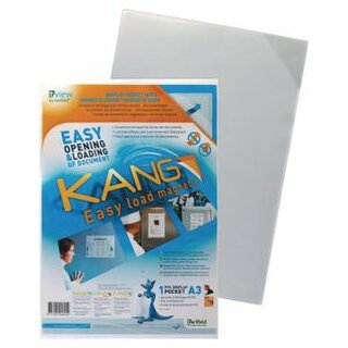 Infotasche Tarifold 194692 Kang Easy, A3, magnetische Rckseite, klar