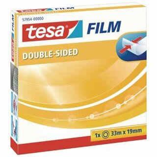 Doppelklebeband Tesa 57954, 19mm x 33m