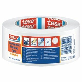 Bodenmarkierung Tesa 4169, PVC, 50mm x 33m, wei