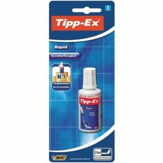 Korrekturflssigkeit Tipp-Ex Rapid, Inhalt: 25ml