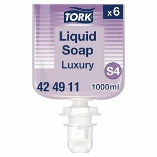 Tork Luxus Seife flssig, 424911, fr S4, 6 x 1000 ml