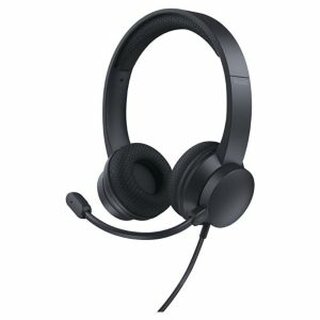 Trust Headset Ayda USB-ENC, 25089, Stereo, On-Ear, schwarz