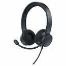 Trust Headset Ayda USB-ENC, 25089, Stereo, On-Ear, schwarz