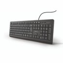 Tastatur Trust TK-150 23983, kabelgebunden, leise, schwarz