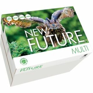 Kopierpapier New Future Multi, A4, 80g, ungeriest, wei, 2.500 Blatt