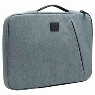 Exacompta Laptoptasche 17124E, fr Laptops 33,02-35,56 cm, grau