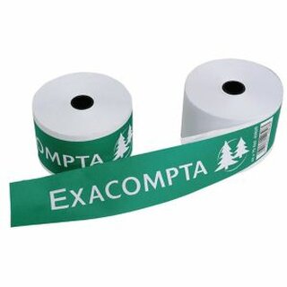 Additionsrollen Exacompta 40513E, Breite: 70mm, Lnge: 40m, Kern: 12mm, 10 St