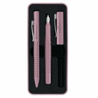 Faber-Castell 201528 Gift Set Grip Edition, Rosenschatten