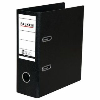 Ordner Falken 05175807, A5 quer, Rckenbreite: 80mm, schwarz