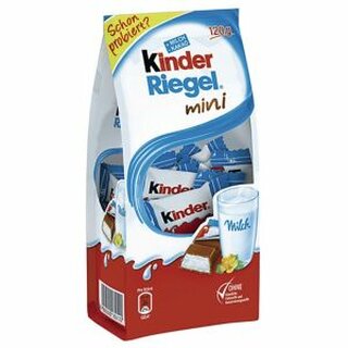 Kinder Riegel Mini Schokoriegel Ferrero, 120g, 16 Stck