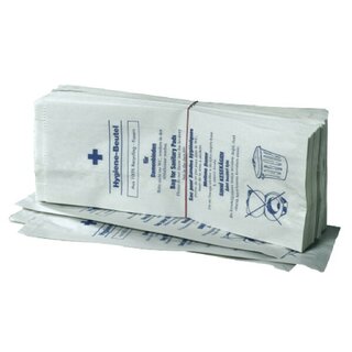 Hygienebeutel Fripa 2410001, aus Altpapier, 5sprachig, 10 x 100 Stck