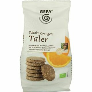 Schoko Orangentaler GEPA BIO, 125g