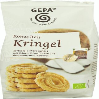 Gepa Bio Kokos Reis Kringel, 125 Gramm