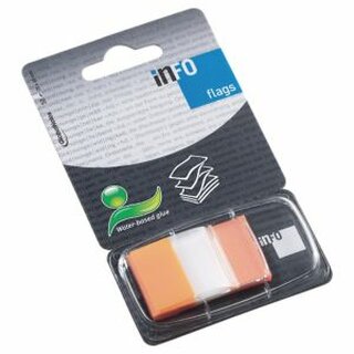 Haftmarker Global Notes Index 7728, 25 x 43mm, 50 Haftstreifen, orange