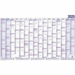 Gss Plakatkalender 16000, Jahresplaner, 16 Monate, 120 x 84cm (A0)
