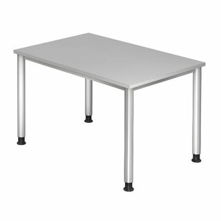 Schreibtisch HS12, 120 x 80 cm, grau