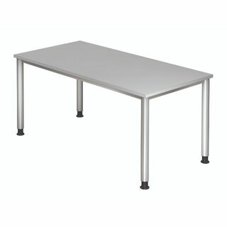 Schreibtisch HS16, 160 x 80 cm, grau