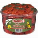 HARIBO Fruchtgummi Riesen Erdbeeren, Klarsichtdose mit...