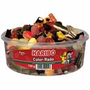 HARIBO Fruchtgummi Color-Rado, Klarsichtdose mit 750 g