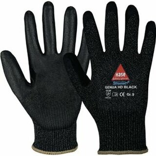 Schnittschutzhandschuhe Hase Genua HD Black, Gre 10, schwarz, 1 Paar