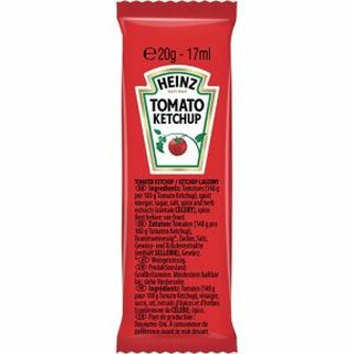 Heinz Ketchup Tomato, 100 x 17 ml