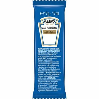 Heinz Salat-Mayonnaise, 100 x 17 ml