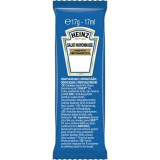 Salat-Mayonnaise Heinz, 100 x 17 ml