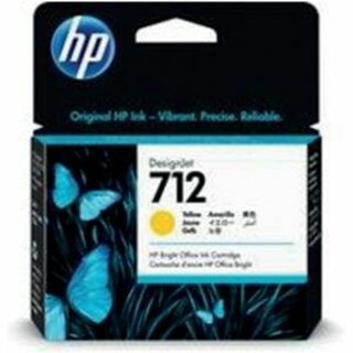 HP 3Ed69A Tinte 712, 29 ml, gelb