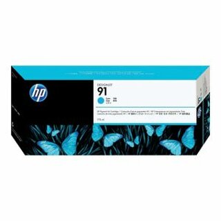 Tintenpatrone HP C9467A - 91, Inhalt: 775ml, cyan