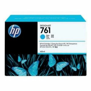 Tintenpatrone HP CM994A - 761, Inhalt: 400 ml, cyan