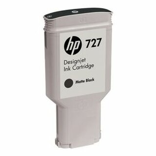 Tintenpatrone HP C1Q12A - 727, Inhalt: 300ml, schwarz matt