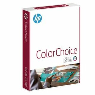 HP Farblaserpapier ColorChoice CHP756, A4, 250g/qm, wei, 250 Blatt