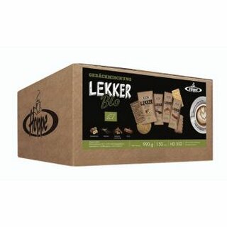 Gebck Hoppe Lecker Bio Mischung im 4er Mix, einzeln verpackt, 150 Stck