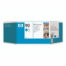 HP Tintenpatrone 90 C5060A, 225 ml, cyan