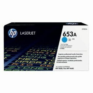 Toner HP 653A CF321A, Original LaserJet, cyan, 16500 Seiten