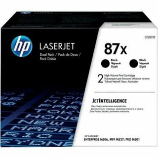 HP Cf287Xd Toner 87X Schwarz 2 Stck