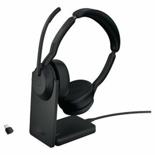 Jabra Headset 25599-999-989 Evolve2 55, MS Teams, Stereo, Bluetooth, USB-A