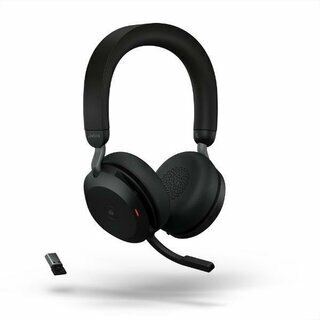 Jabra 27599-999-999 Headset Evolve2 75, kabellos, Stereo, MS, USB-A, schwarz